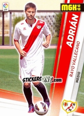 Cromo Adrián - Liga BBVA 2012-2013. Megacracks - Panini
