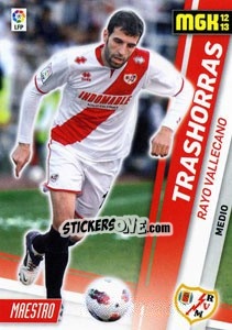 Cromo Trashorras - Liga BBVA 2012-2013. Megacracks - Panini