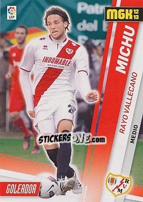 Cromo Michu - Liga BBVA 2012-2013. Megacracks - Panini