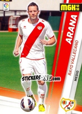 Sticker Arana - Liga BBVA 2012-2013. Megacracks - Panini