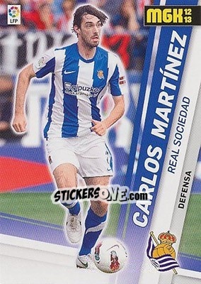 Cromo Carlos Martínez - Liga BBVA 2012-2013. Megacracks - Panini