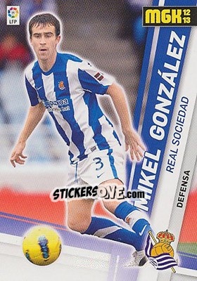 Sticker Mikel González - Liga BBVA 2012-2013. Megacracks - Panini