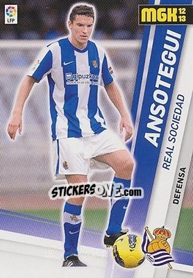 Cromo Ansotegui - Liga BBVA 2012-2013. Megacracks - Panini