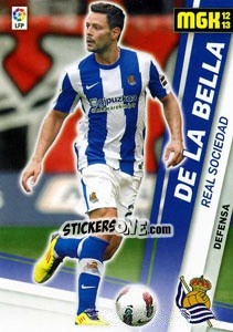 Sticker De La Bella - Liga BBVA 2012-2013. Megacracks - Panini