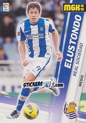 Sticker Elustondo - Liga BBVA 2012-2013. Megacracks - Panini