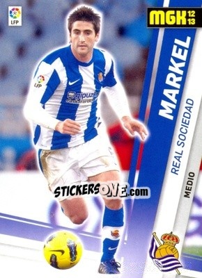 Sticker Markel - Liga BBVA 2012-2013. Megacracks n. 281 - Panini