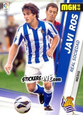 Cromo Javi Ros - Liga BBVA 2012-2013. Megacracks - Panini