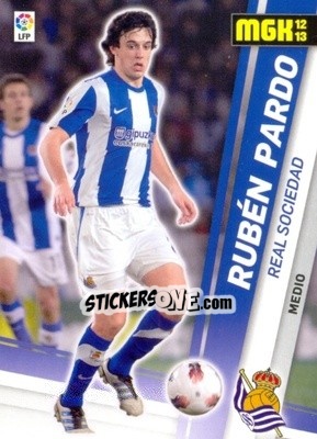 Cromo Rubén Pardo - Liga BBVA 2012-2013. Megacracks n. 282 - Panini