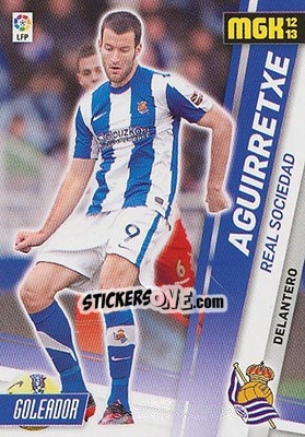 Sticker Aguirretxe - Liga BBVA 2012-2013. Megacracks - Panini