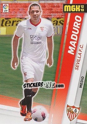 Sticker Maduro - Liga BBVA 2012-2013. Megacracks n. 298 - Panini