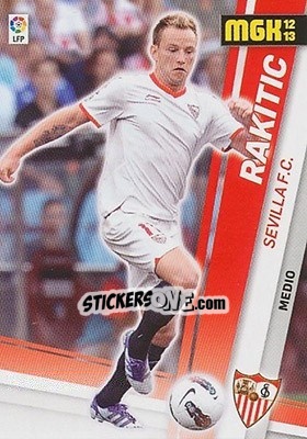 Sticker Rakitic - Liga BBVA 2012-2013. Megacracks n. 300 - Panini