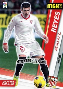 Sticker Reyes - Liga BBVA 2012-2013. Megacracks n. 302 - Panini