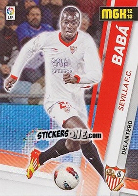 Sticker Babá - Liga BBVA 2012-2013. Megacracks n. 306 - Panini