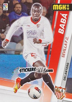 Cromo Babá - Liga BBVA 2012-2013. Megacracks - Panini