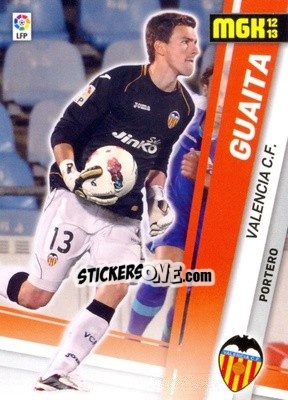 Sticker Guaita - Liga BBVA 2012-2013. Megacracks - Panini