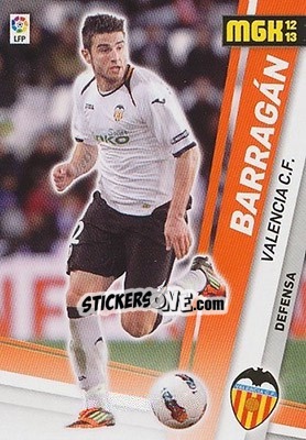 Cromo Barragán - Liga BBVA 2012-2013. Megacracks - Panini