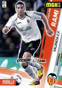 Figurina Adil Rami - Liga BBVA 2012-2013. Megacracks - Panini