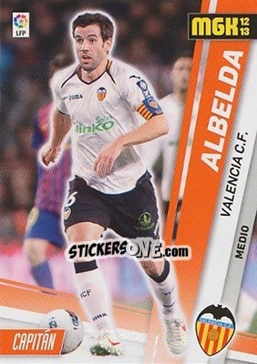 Figurina Albelda - Liga BBVA 2012-2013. Megacracks - Panini