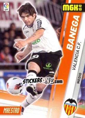 Sticker Banega - Liga BBVA 2012-2013. Megacracks - Panini