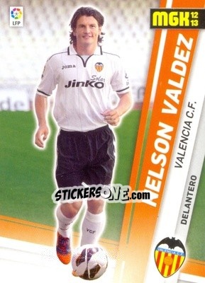 Sticker Nelson Valdez - Liga BBVA 2012-2013. Megacracks n. 321bis - Panini