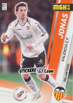 Figurina Jonas - Liga BBVA 2012-2013. Megacracks n. 322 - Panini