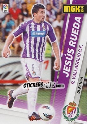 Cromo Jesús Rueda - Liga BBVA 2012-2013. Megacracks - Panini