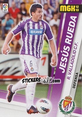 Sticker Jesús Rueda - Liga BBVA 2012-2013. Megacracks n. 328 - Panini