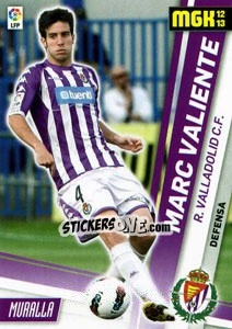 Figurina Marc Valiente - Liga BBVA 2012-2013. Megacracks - Panini