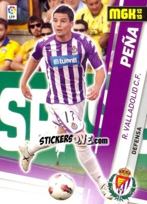 Sticker Peña - Liga BBVA 2012-2013. Megacracks n. 331 - Panini