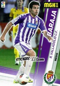 Figurina Baraja - Liga BBVA 2012-2013. Megacracks - Panini