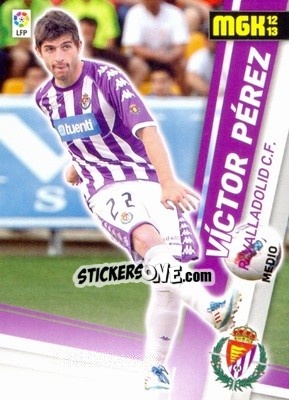Sticker Víctor Pérez - Liga BBVA 2012-2013. Megacracks n. 335 - Panini