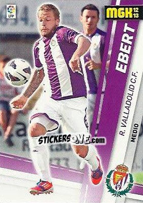 Sticker Ebert - Liga BBVA 2012-2013. Megacracks n. 336bis - Panini