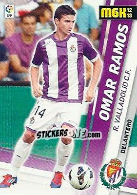 Sticker Omar Ramos - Liga BBVA 2012-2013. Megacracks n. 339bis - Panini