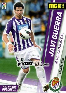 Sticker Javi Guerra - Liga BBVA 2012-2013. Megacracks n. 341 - Panini