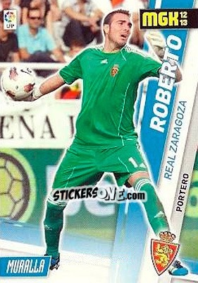 Sticker Roberto - Liga BBVA 2012-2013. Megacracks - Panini