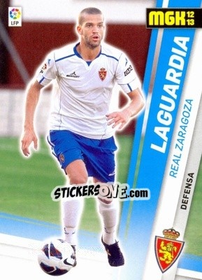 Figurina Laguardia - Liga BBVA 2012-2013. Megacracks n. 345 - Panini