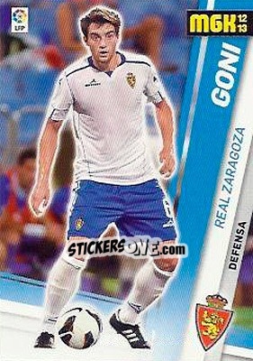 Figurina Goni - Liga BBVA 2012-2013. Megacracks n. 345bis - Panini
