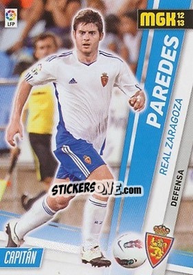 Sticker Paredes - Liga BBVA 2012-2013. Megacracks n. 348 - Panini