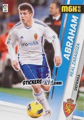 Sticker Abraham - Liga BBVA 2012-2013. Megacracks - Panini