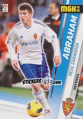 Sticker Abraham - Liga BBVA 2012-2013. Megacracks n. 349 - Panini