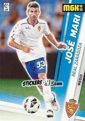 Sticker Jose Mari - Liga BBVA 2012-2013. Megacracks n. 352bis - Panini