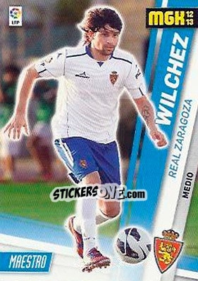 Figurina Wilchez - Liga BBVA 2012-2013. Megacracks - Panini