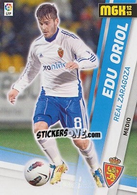 Sticker Edu Oriol - Liga BBVA 2012-2013. Megacracks - Panini