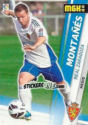 Sticker Montañés - Liga BBVA 2012-2013. Megacracks - Panini