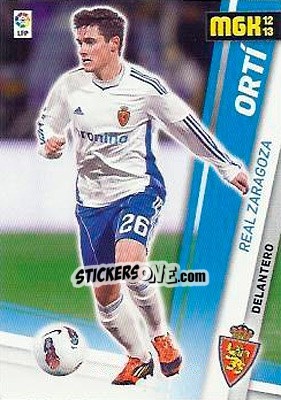 Figurina Ortí - Liga BBVA 2012-2013. Megacracks - Panini