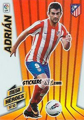 Figurina Adrián Lopez - Liga BBVA 2012-2013. Megacracks - Panini