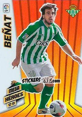 Cromo Beñat - Liga BBVA 2012-2013. Megacracks - Panini