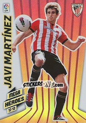 Cromo Javi Martínez - Liga BBVA 2012-2013. Megacracks n. 371 - Panini