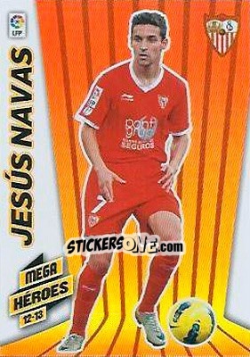 Figurina Jesús Navas - Liga BBVA 2012-2013. Megacracks - Panini