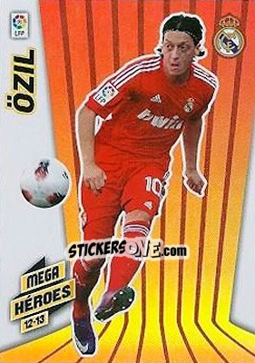 Sticker Özil - Liga BBVA 2012-2013. Megacracks - Panini